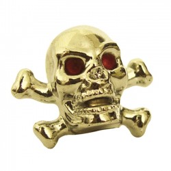 tapon-valvula-skull-head-gold