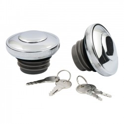 set-tapones-deposito-chromo-con-llave-harley-davidson-96-13