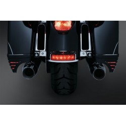 EXTENSIONES DE ALFORJAS NEGRAS CON LED HARLEY DAVIDSON TOURING 14-16