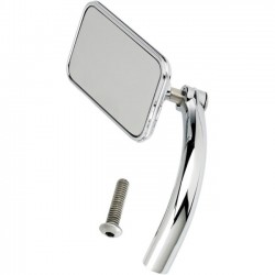 BILTWELL MIRROR ROUND BLACK HARLEY DAVIDSON