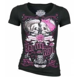 CAMISETA MUJER LETHAL ANGEL RATTLE N ROLL