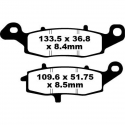 PASTILLAS FRENO SUZUKI C800 INTRUDER 05-12