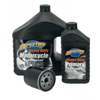 Spectro Synthetic Service Kit Oils & Filter for Harley