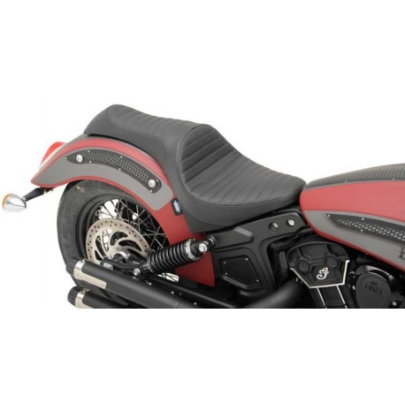 SEAT KNIGHT 2 UP CLASSIC BLACK INDIAN SCOUT 15-18