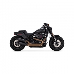 ESCAPE VANCE & HINES SLIP-ON HI-OUTPUT HARLEY DAVIDSON SOFTAIL FAT BOB 18-UP