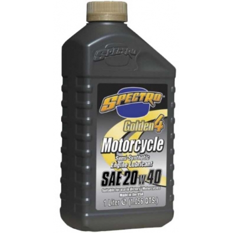 ENGINE OIL SPECTRO GOLDEN 20W40 INDIAN AND VICTORY