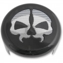 EMBELLECEDOR BOCINA DRAG HARLEY DAVIDSON SKULL BLACK