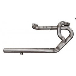 STAINLESS STEEL EXHAUST MAD SHORTY 2-2 HARLEY DAVIDSON SPORTSTER 1986-UP