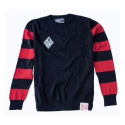 13 1/2 OUTLAW FREE BIRD SWEATER RED/BLACK