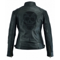 WOMEN'S URBAN CATRINA BLACK LEATHER JACKET