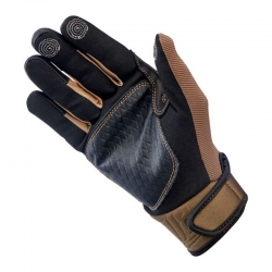 GUANTES BILTWELL BAJA MARRÓN Y NEGRO.