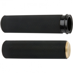 PUÑOS ARLEN NESS KNURLED BRASS HARLEY DAVIDSON ACELERADOR ELECTRONICO