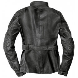 CHAQUETA DE PIEL BOGOTTO BRISTOL NEGRA