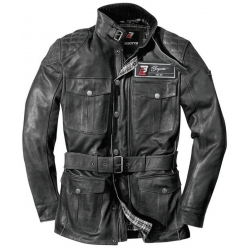 BLACK BOGOTTO BRISTOL LEATHER JACKET