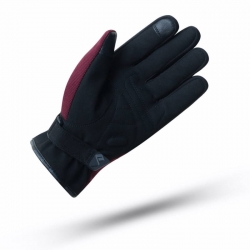 GUANTES TEXTIL DE MUJER DEGEND CIUDAD NEGRO Y ROJO