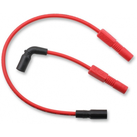 ACCEL IGNITION CABLES 8MM RED HARLEY DAVIDSON SOFTAIL 18-UP