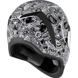 CASCO ICON AIRFORM CHANTILLY BLANCO / NEGRO (OUTLET)
