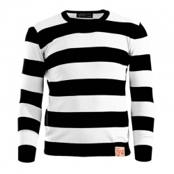 JERSEY 13 1/2 OUTLAW NEGRO Y BLANCO